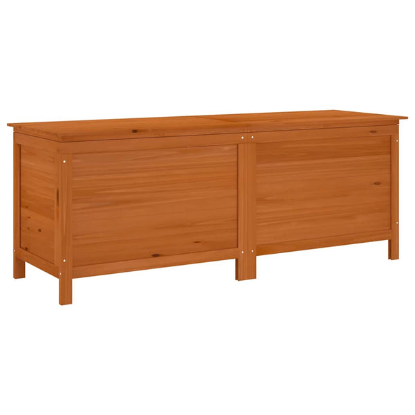 Braune Outdoor-Aufbewahrungsbox Cavieta 150x50x56,5cm (Fichte)