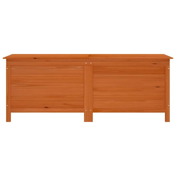 Braune Outdoor-Aufbewahrungsbox Cavieta 150x50x56,5cm (Fichte)