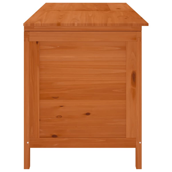 Braune Outdoor-Aufbewahrungsbox Cavieta 150x50x56,5cm (Fichte)