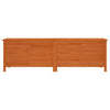 Braune Aufbewahrungsbox für draußen Cavieta 198,5x50x56,5cm (Sechserpack)