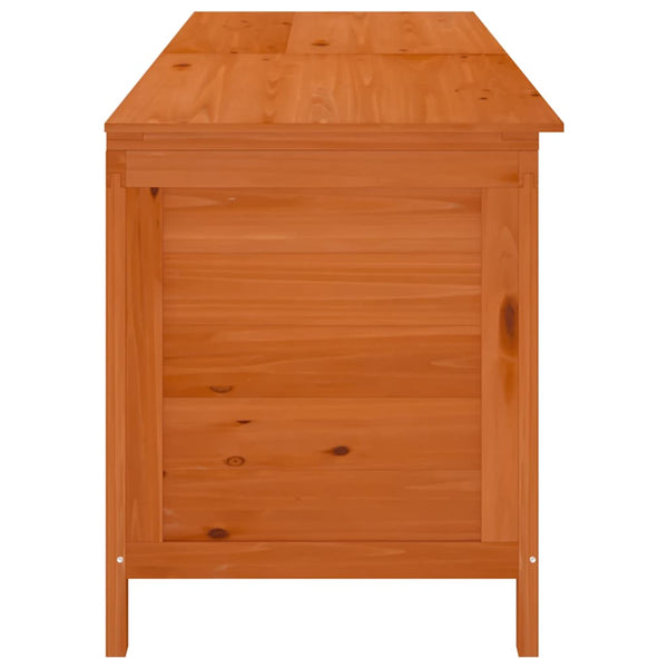 Braune Aufbewahrungsbox für draußen Cavieta 198,5x50x56,5cm (Sechserpack)