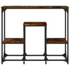 Konsole Erland aus geräucherter Eiche 89,5x28x76cm (Holz)