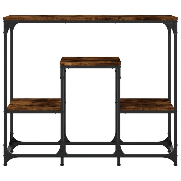 Konsole Erland aus geräucherter Eiche 89,5x28x76cm (Holz)