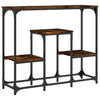 Konsole Erland aus geräucherter Eiche 89,5x28x76cm (Holz)