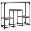 Konsolentisch Erland, grau, 89,5x28x76cm (Holz)