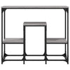 Konsolentisch Erland, grau, 89,5x28x76cm (Holz)