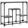 Konsolentisch Erland, grau, 89,5x28x76cm (Holz)