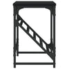 Schwarzes Schuhregal Danisia 90x30x45cm (Holz)