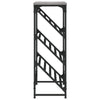 Graues Schuhregal Danisia 90x30x85cm (Holz)