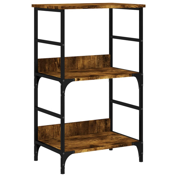 Räucherholz-Bücherregal Ohanes 50x33x82cm (Holz)