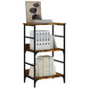Räucherholz-Bücherregal Ohanes 50x33x82cm (Holz)