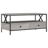 Grauer Couchtisch Transgaz 100x51x45cm (Holz)