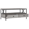 Grauer Couchtisch Transgaz 100x51x45cm (Holz)