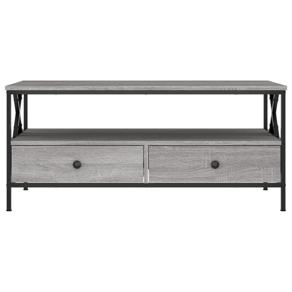 Grauer Couchtisch Transgaz 100x51x45cm (Holz)