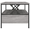 Grauer Couchtisch Transgaz 100x51x45cm (Holz)