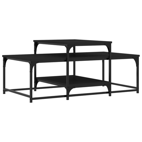 Couchtisch Lakesha 102x60x45cm (Holz), schwarz