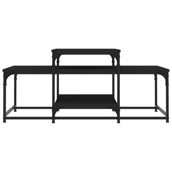 Couchtisch Lakesha 102x60x45cm (Holz), schwarz