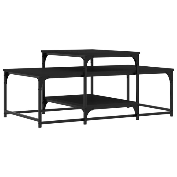 Couchtisch Lakesha 102x60x45cm (Holz), schwarz