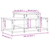 Couchtisch Lakesha 102x60x45cm (Holz), schwarz