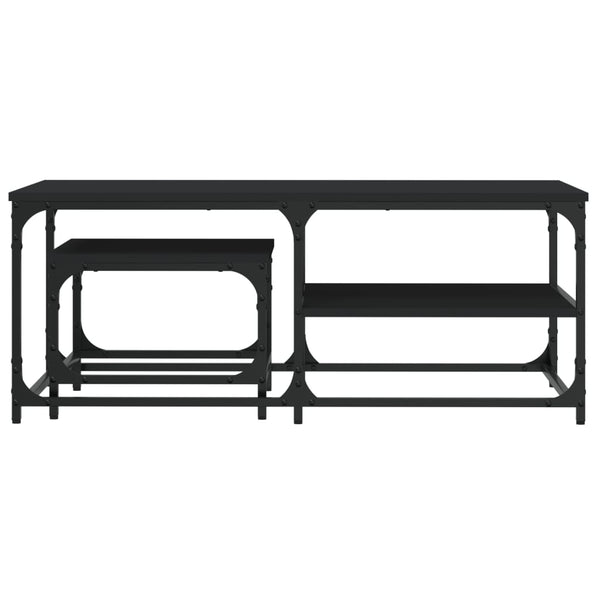 Schwarze Satztische Agatie (2 Stk. aus Holz)