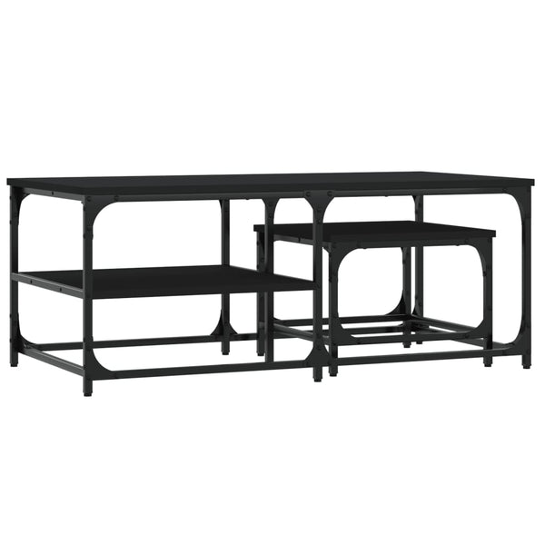 Schwarze Satztische Agatie (2 Stk. aus Holz)