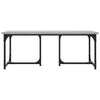 Grauer Couchtisch Arfenta 90x50x35cm (Holz)