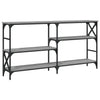 Grauer Konsolentisch Leny 150x29x76,5cm (Holz)