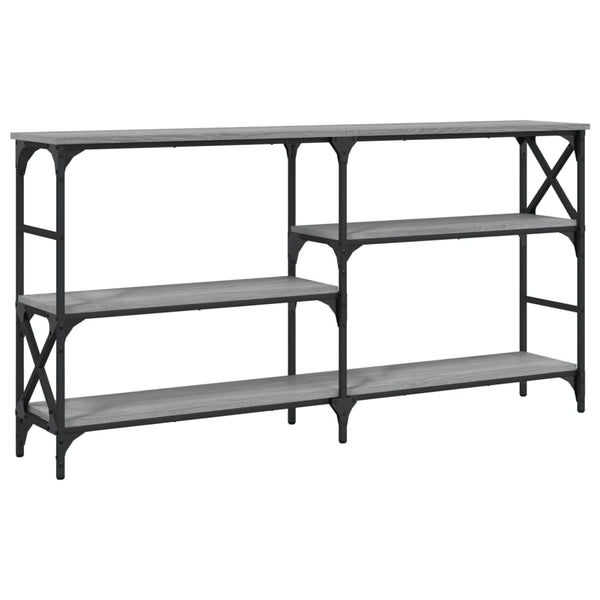 Grauer Konsolentisch Leny 150x29x76,5cm (Holz)