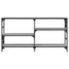 Grauer Konsolentisch Leny 150x29x76,5cm (Holz)