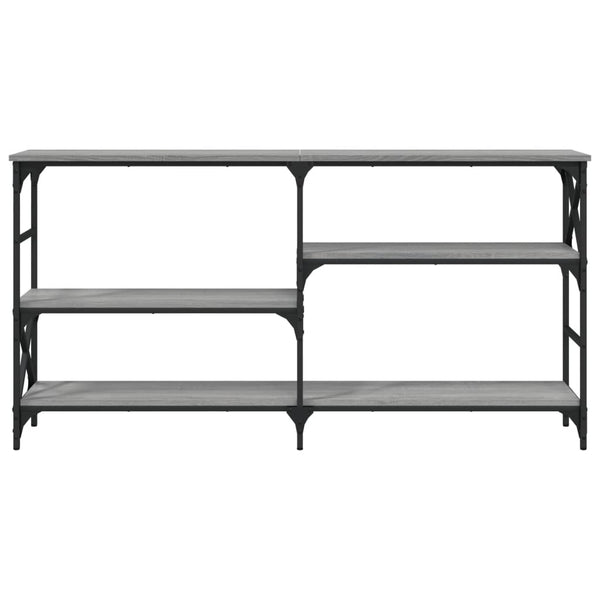 Grauer Konsolentisch Leny 150x29x76,5cm (Holz)