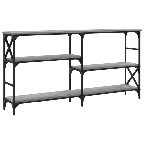 Grauer Konsolentisch Leny 150x29x76,5cm (Holz)