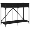 Schwarzer Konsolentisch Zizeta 100x39x78,5cm (Holz)