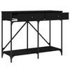 Schwarzer Konsolentisch Zizeta 100x39x78,5cm (Holz)