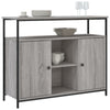 Graues Sideboard Guz 100x35x80cm (Holz)