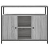 Graues Sideboard Guz 100x35x80cm (Holz)