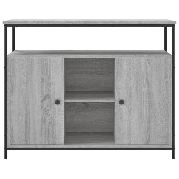Graues Sideboard Guz 100x35x80cm (Holz)