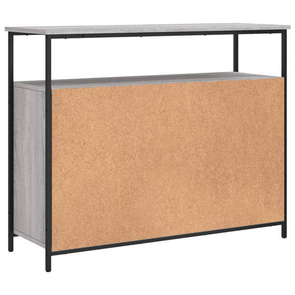 Graues Sideboard Guz 100x35x80cm (Holz)