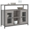 Graues Sideboard Ghiulserim 100x35x80cm (Holz)