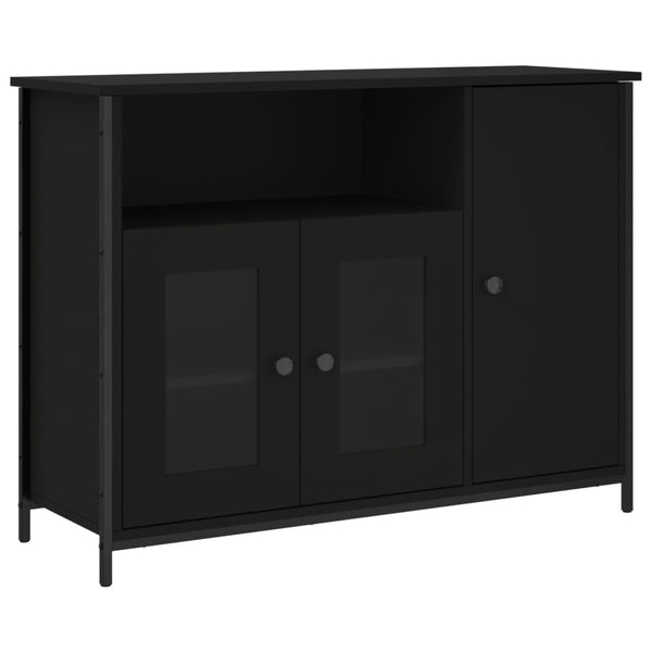 Musta senkki Piata 100x35x75cm (puinen)
