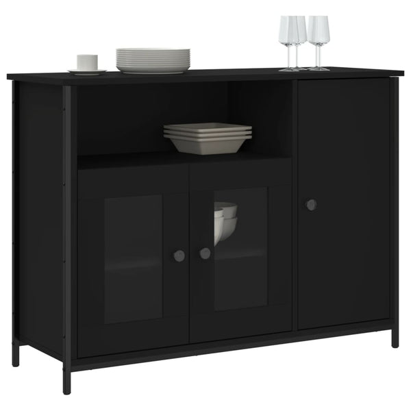 Musta senkki Piata 100x35x75cm (puinen)