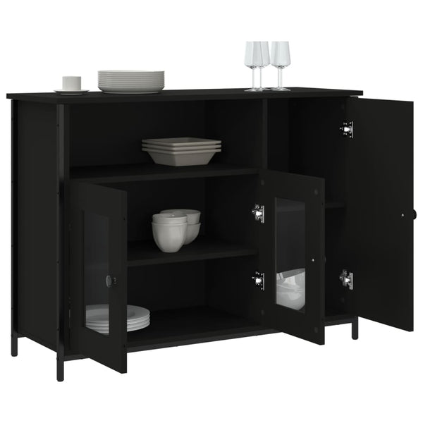 Musta senkki Piata 100x35x75cm (puinen)