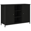 Schwarzes Sideboard Moanta 100x35x70cm (Holz)