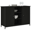 Schwarzes Sideboard Moanta 100x35x70cm (Holz)