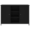 Schwarzes Sideboard Moanta 100x35x70cm (Holz)