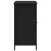 Schwarzes Sideboard Moanta 100x35x70cm (Holz)