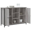 Graues Sideboard Moanta 100x35x70cm (Holz)