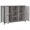 Graues Sideboard Moanta 100x35x70cm (Holz)