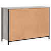 Graues Sideboard Moanta 100x35x70cm (Holz)