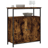 Sideboard Krysten 70x30x80cm, geräucherte Eiche (Holz)