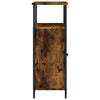 Sideboard Krysten 70x30x80cm, geräucherte Eiche (Holz)